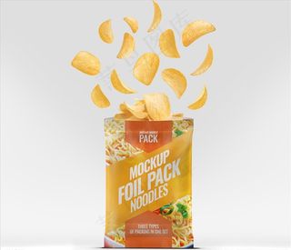 包装袋样机图片