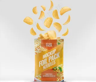 包装袋样机图片