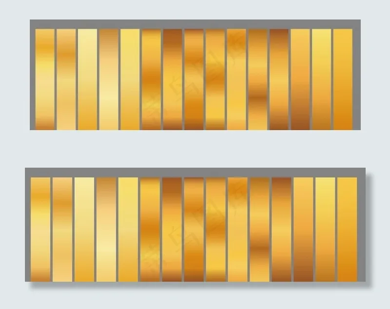 金色渐变图片ai矢量模版下载