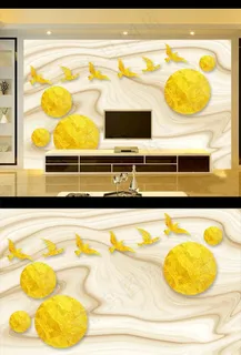 大理石飞鸟电视背景墙图片 大理石飞鸟电视背景墙图片