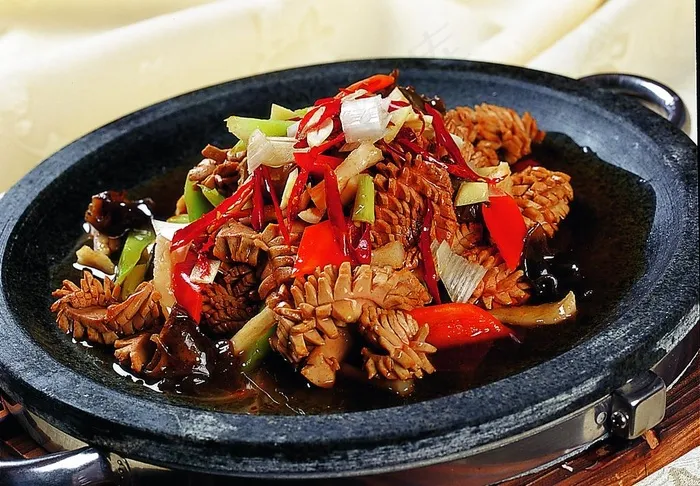 石板腰花图片