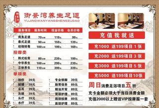 养生足道  洗浴  养生图片