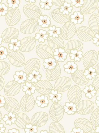 小清新浅色花瓣叶子背景底纹图片