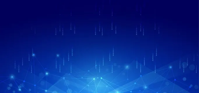 蓝色背景科技现代图片