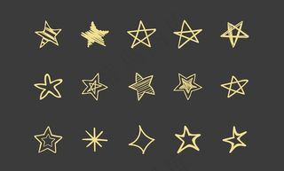 Q版矢量卡通星星图片