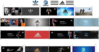 阿迪达斯形象广告图片