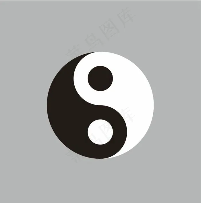 太极图片cdr矢量模版下载