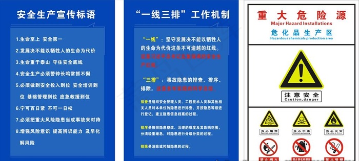 安全生产宣传标语图片cdr矢量模版下载