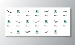 翘角 瓦角 屋脊 檐3D模型图片