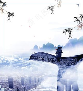 鼎背景图片