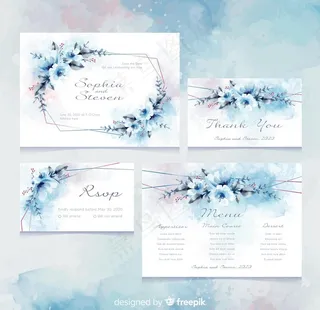 素雅花朵卡片图片