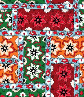 格子民族风图片