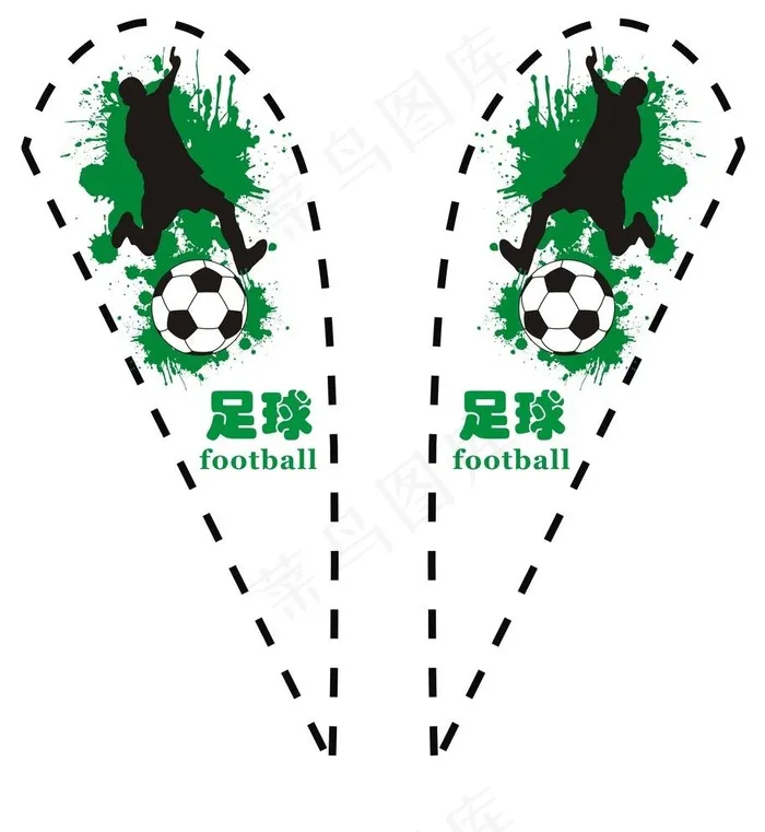 刀旗图片cdr矢量模版下载