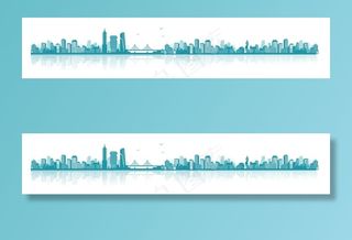 珠海建筑矢量图图片