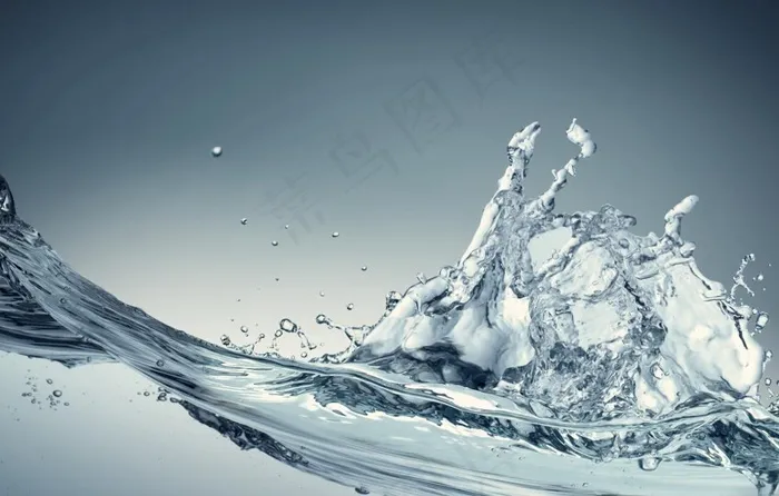 水滴海报素材图片(5114X3414(DPI:300))psd模版下载