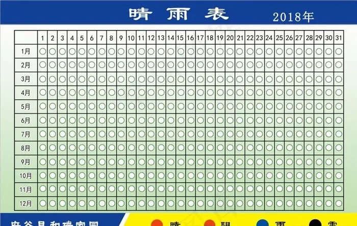 晴雨表图片psd模版下载