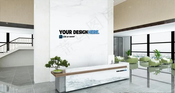 logo样机图片psd模版下载