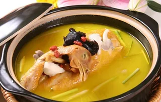 土鸡汤高清图片