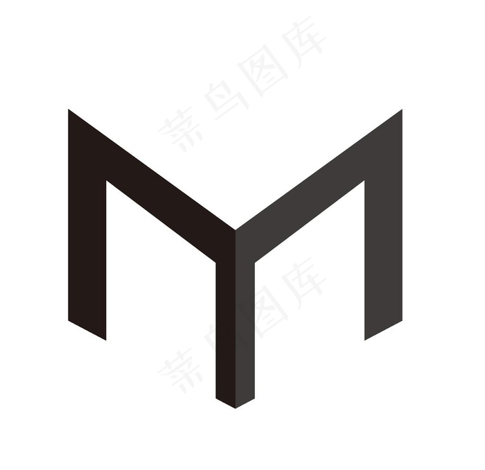 字母logo设计图片ai矢量模版下载