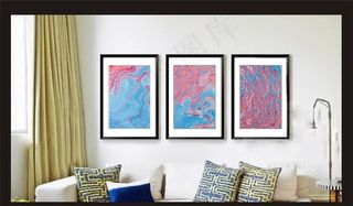 抽象装饰画图片