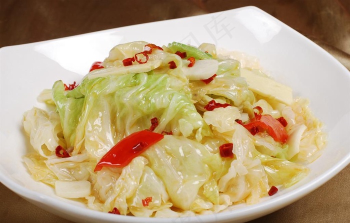 手撕包菜图片