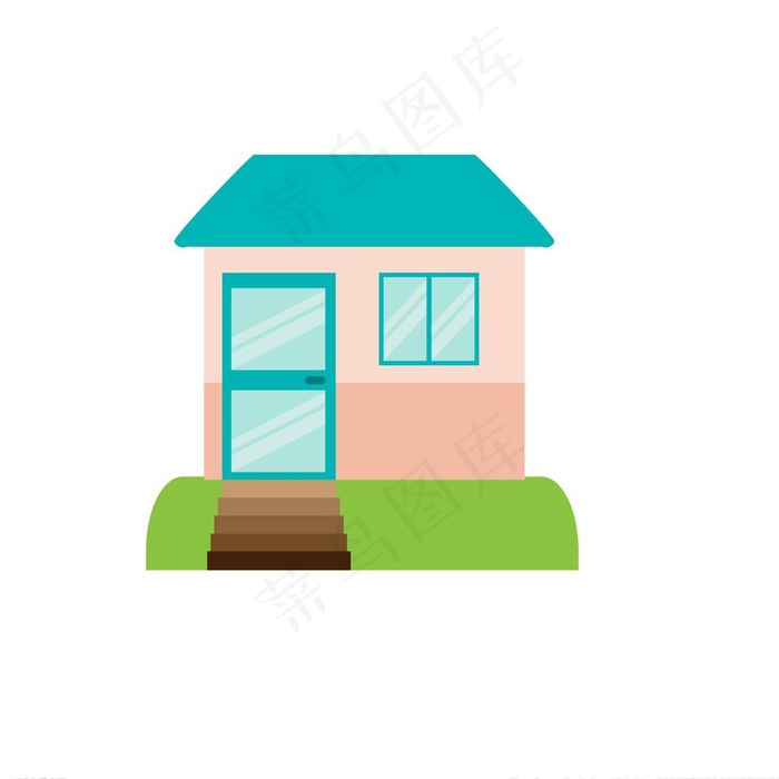 卡通屋子图片
