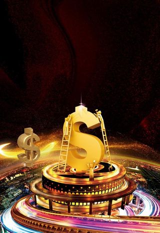 理财背景图片