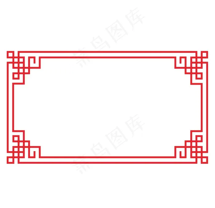 中式边框图片(3000X3000(DPI:300))psd模版下载