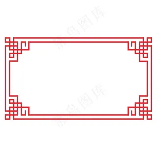 中式边框图片