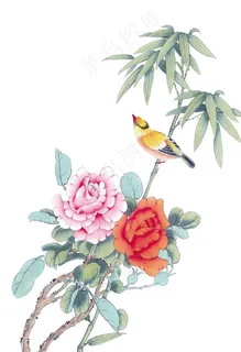 工笔画花鸟图片 工笔画花鸟图片
