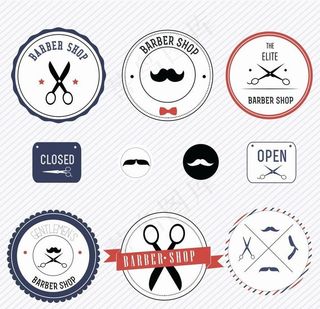 理发店图标图片