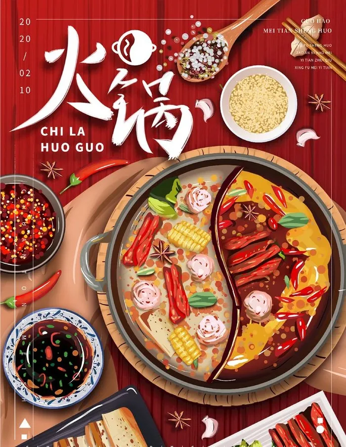 火锅图片(4724X6299(DPI:200))psd模版下载