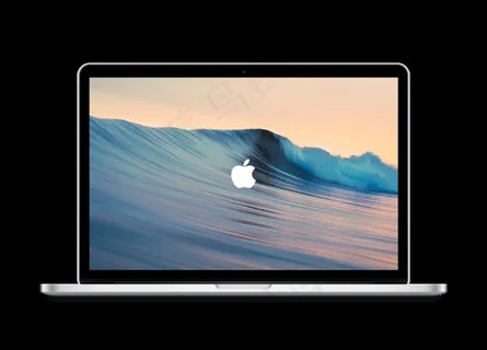 高清简约苹果笔记本电脑图片