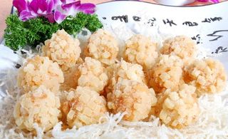 百花鲜虾球图片