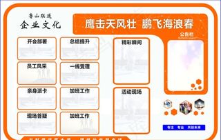 联通文化墙图片