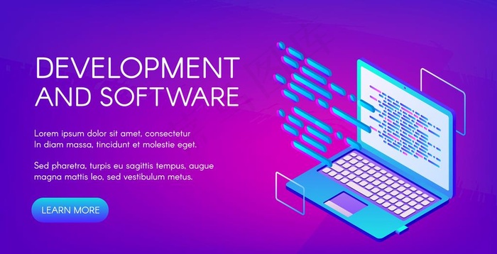 计算机数字技术软件开发实例图片eps,ai矢量模版下载