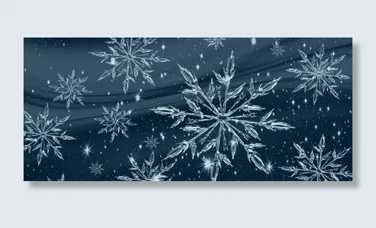 圣诞平安夜雪花冰花高清背景冰雪图片 圣诞平安夜雪花冰花高清背景冰雪图片