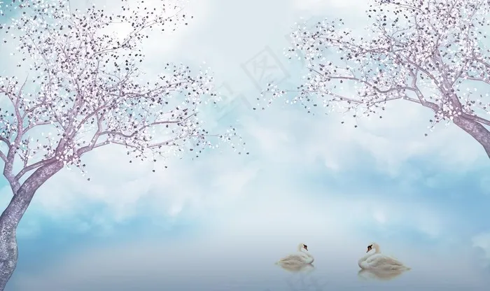 背景墙图片(9071X5669(DPI:72))psd模版下载