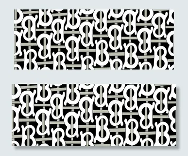 大牌字母图案图片