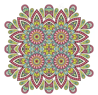 复古民族花纹图片