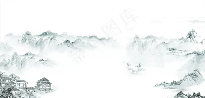 山水画图片 山水画图片