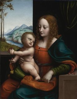 圣母子 拉斐尔图片