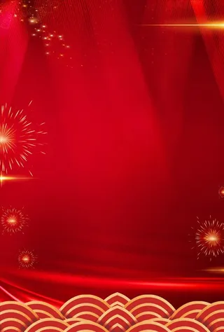 红色背景图片