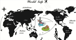 矢量图时间地图图片