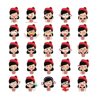 不同表情图片
