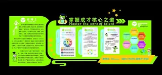 祝博士企业形象墙图片