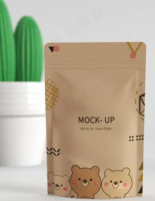 零食包装袋样机图片