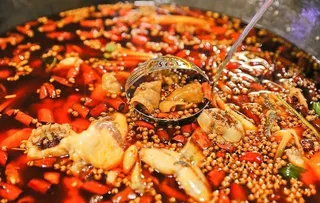 美蛙肥肠鱼图片