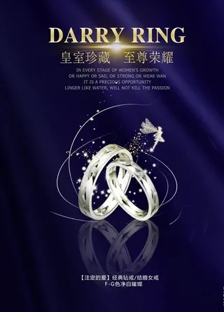 戒指海报图片