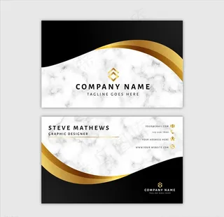 大理石名片图片